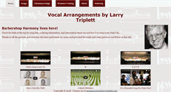 Desktop Screenshot of larrytriplett.com